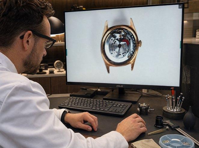 Expert authentication of a timepiece